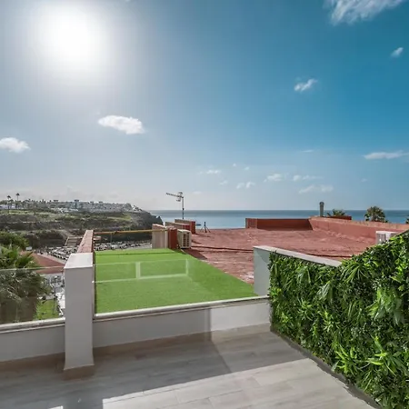 Atico Con Vistas Al Mar, A La 150m De La Playa En Tenerife Sur