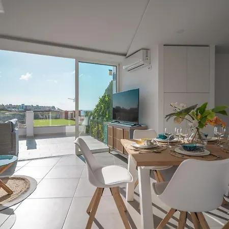 Atico Con Vistas Al Mar, A La 150m De La Playa En Tenerife Sur Apartment